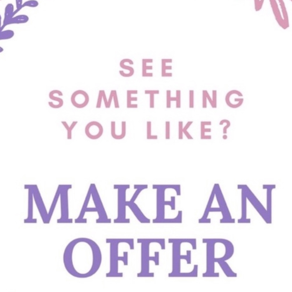 Offer!!! Offer! Offer!!